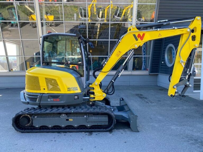 Мини экскаватор Wacker Neuson ET58 - ТРАКПРОКАТ- аренда строительной техники