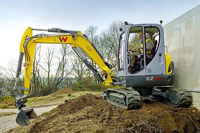 Мини экскаватор Wacker Neuson - ТРАКПРОКАТ- аренда строительной техники