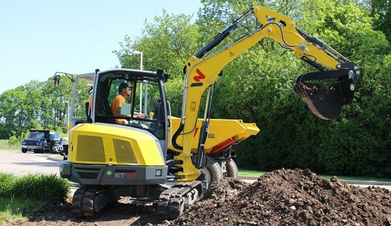 Мини экскаватор Wacker Neuson ET42 - ТРАКПРОКАТ- аренда строительной техники
