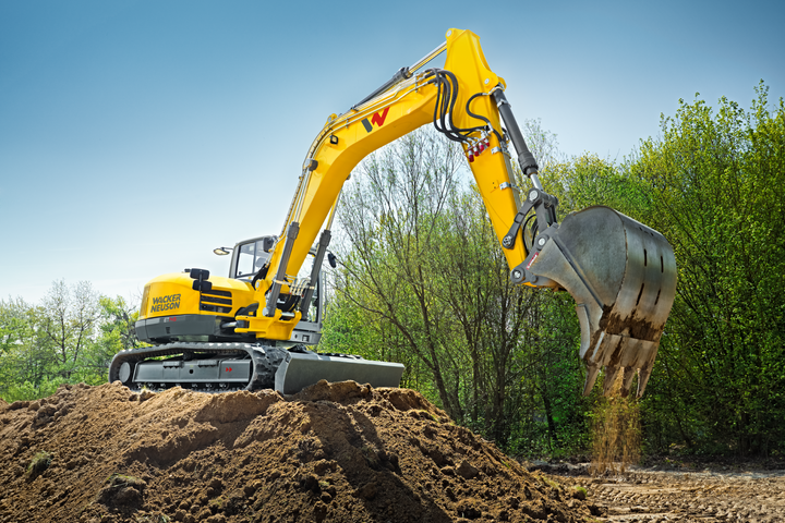 Мини экскаватор Wacker Neuson ET145 - ТРАКПРОКАТ- аренда строительной техники
