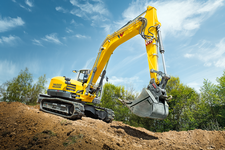 Мини экскаватор Wacker Neuson ET145 - ТРАКПРОКАТ- аренда строительной техники