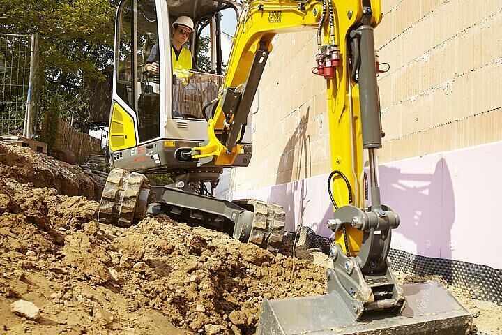 Мини экскаватор Wacker Neuson ET24 - ТРАКПРОКАТ- аренда строительной техники