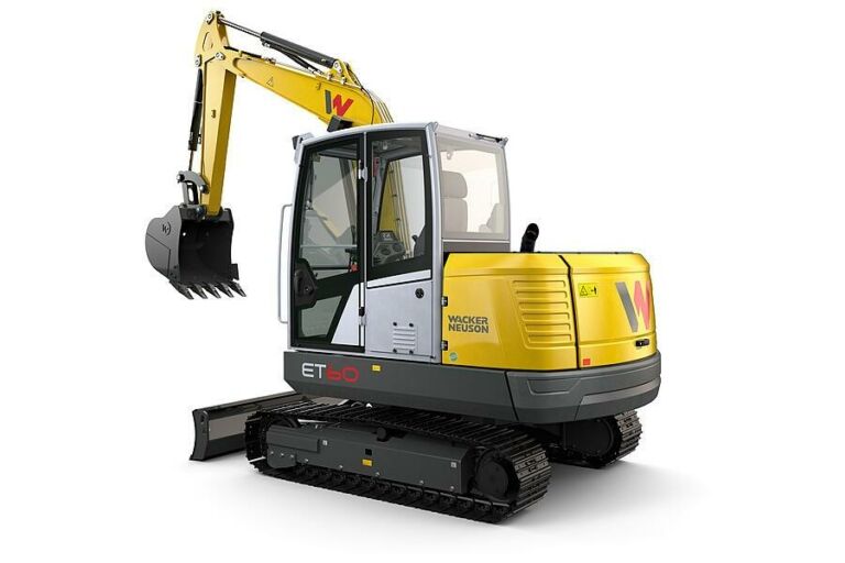 Мини экскаватор Wacker Neuson ET60. ТРАКПРОКАТ- аренда строительной техники. Компания ТРАКПРОКАТ  осуществляет продажу, аренду и сервис строительной техники ведущих мировых производителей в Москве. Мы предоставляем в аренду наиболее востребованные модели строительной техники.