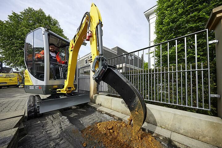 Мини экскаватор Wacker Neuson ET16 - ТРАКПРОКАТ- аренда строительной техники