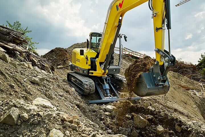 Мини экскаватор Wacker Neuson ET90 - ТРАКПРОКАТ- аренда строительной техники