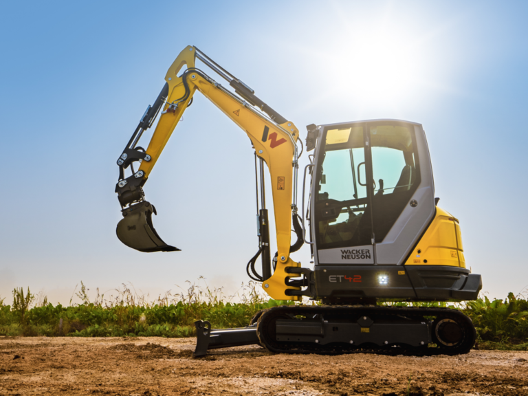 Мини экскаватор Wacker Neuson ET42 - ТРАКПРОКАТ- аренда строительной техники