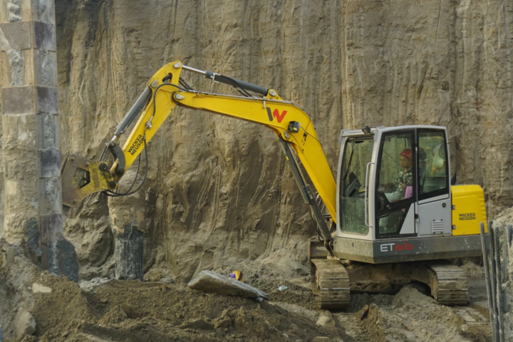 Мини экскаватор Wacker Neuson ET66 - ТРАКПРОКАТ- аренда строительной техники