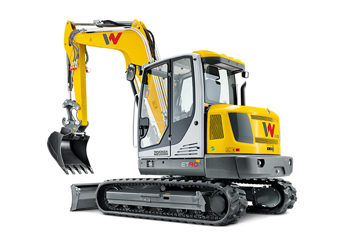 Мини экскаватор Wacker Neuson ET90 - ТРАКПРОКАТ- аренда строительной техники