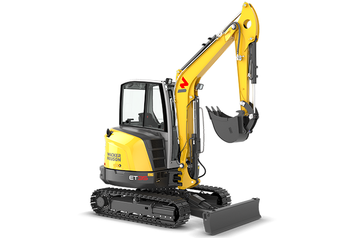 Мини экскаватор Wacker Neuson ET35 - ТРАКПРОКАТ- аренда строительной техники