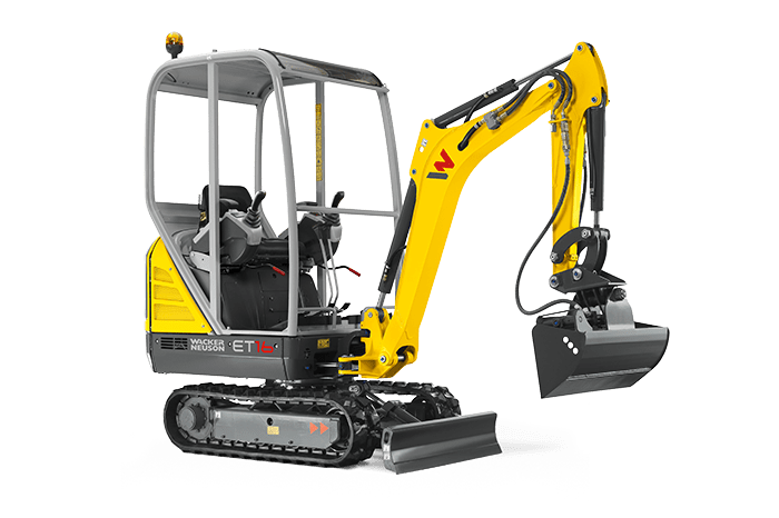 Мини экскаватор Wacker Neuson ET16 - ТРАКПРОКАТ- аренда строительной техники