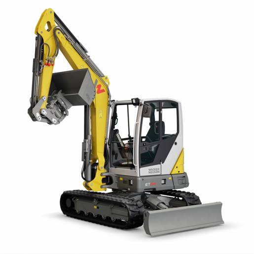 Мини экскаватор Wacker Neuson ET58 - ТРАКПРОКАТ- аренда строительной техники