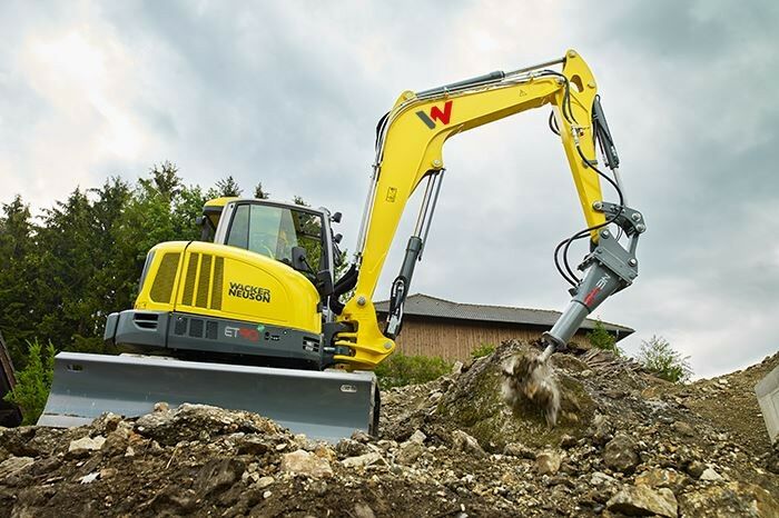 Мини экскаватор Wacker Neuson ET90 - ТРАКПРОКАТ- аренда строительной техники