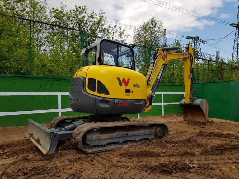Мини экскаватор Wacker Neuson EZ53