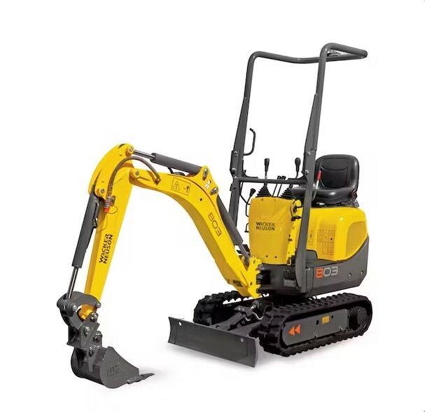 Мини экскаватор Wacker Neuson 803 без кабины - ТРАКПРОКАТ- аренда строительной техники